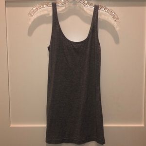 Lululemon tank, size 6, gray